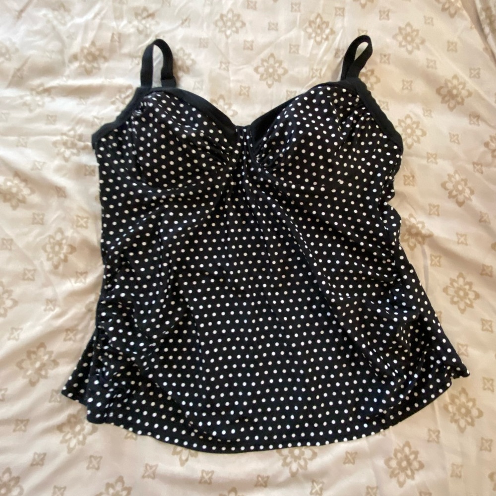 Plus size swim top